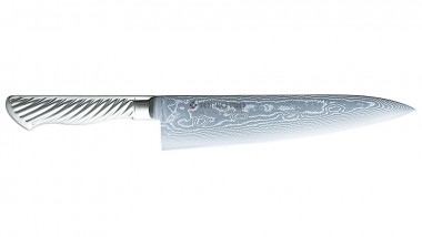 Tojiro Damaskus PRO 63 Kochmesser 210mm Metallgriff
