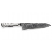 Tojiro Damaskus PRO 63 Kochmesser 180mm Metallgriff