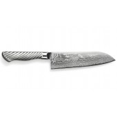 Tojiro Damaskus PRO 63 Santoku 170mm Metallgriff