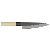 Tojiro DP 3 Lagen HQ Hammered Magnolie Kochmesser 180mm