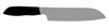 Messerform Santoku Messer